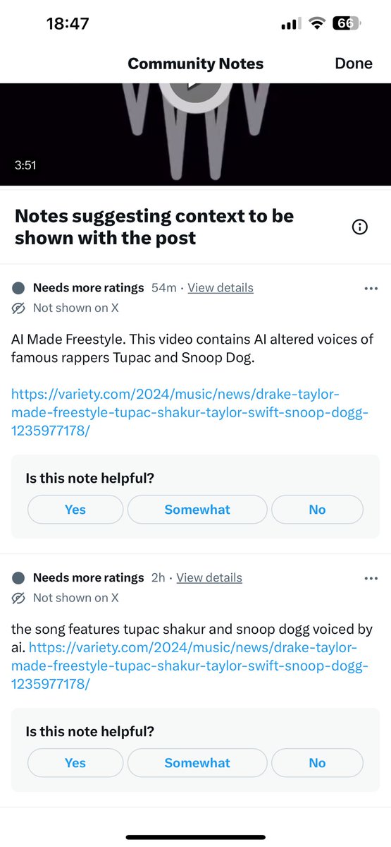 nah these people are really trying to community note Drake’s tweet, for what??? 😭😭😭 i’m fucking crying