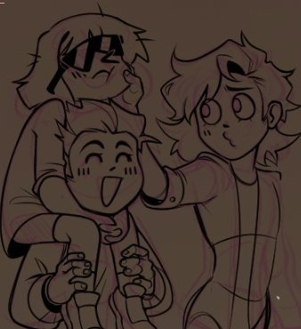FnafhsTheShow's tweet photo. Estamos cocinando el siguiente arte oficial. ¿Saben quienes son? 👀

Sketch by: @ndyamoo

#fnafhs #fhs #fnafhsbs #eddochan #sketch https://t.co/BuqXdZDEjw