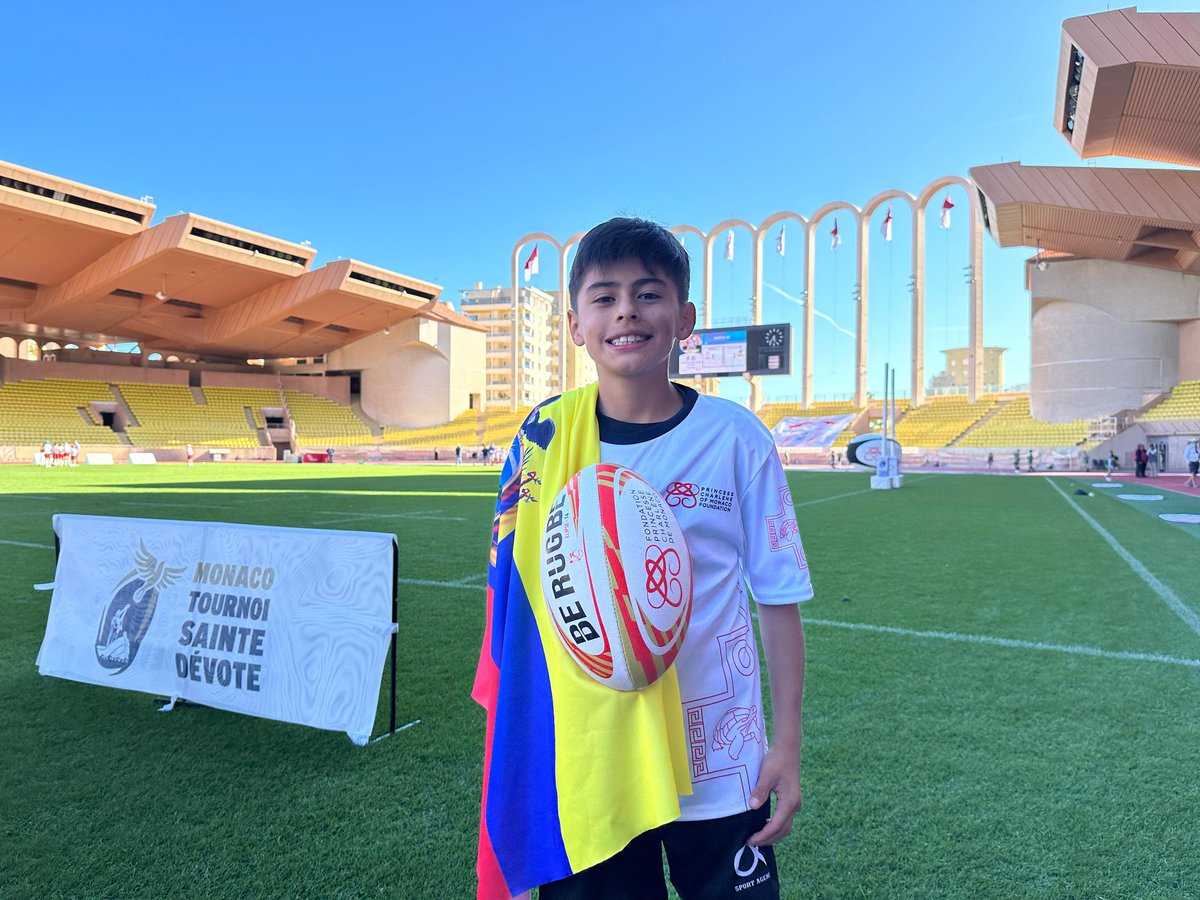 Gladiadores_RC's tweet photo. Ecuador con tres representantes de Mini Gladiadores 🏉🗡️🇪🇨

Gracias Cóndores de Mónaco y Huma Rugby por hacer eso posible. https://t.co/opiOvkAXvV