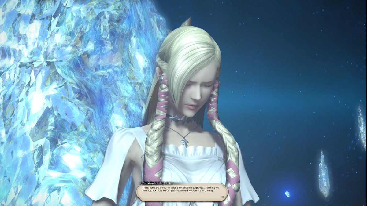 Minfilia is a very tragic character. She is the Elidibus of Hydaelyn's side, basically. She didn't have to die, Hydaelyn called her so she would be send adrift in the Lifestream with Y'stola's Flow. She was martyrized.