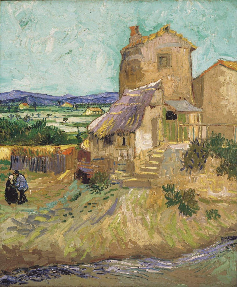 Vincent van Gogh, el viejo molino, septiembre 1888