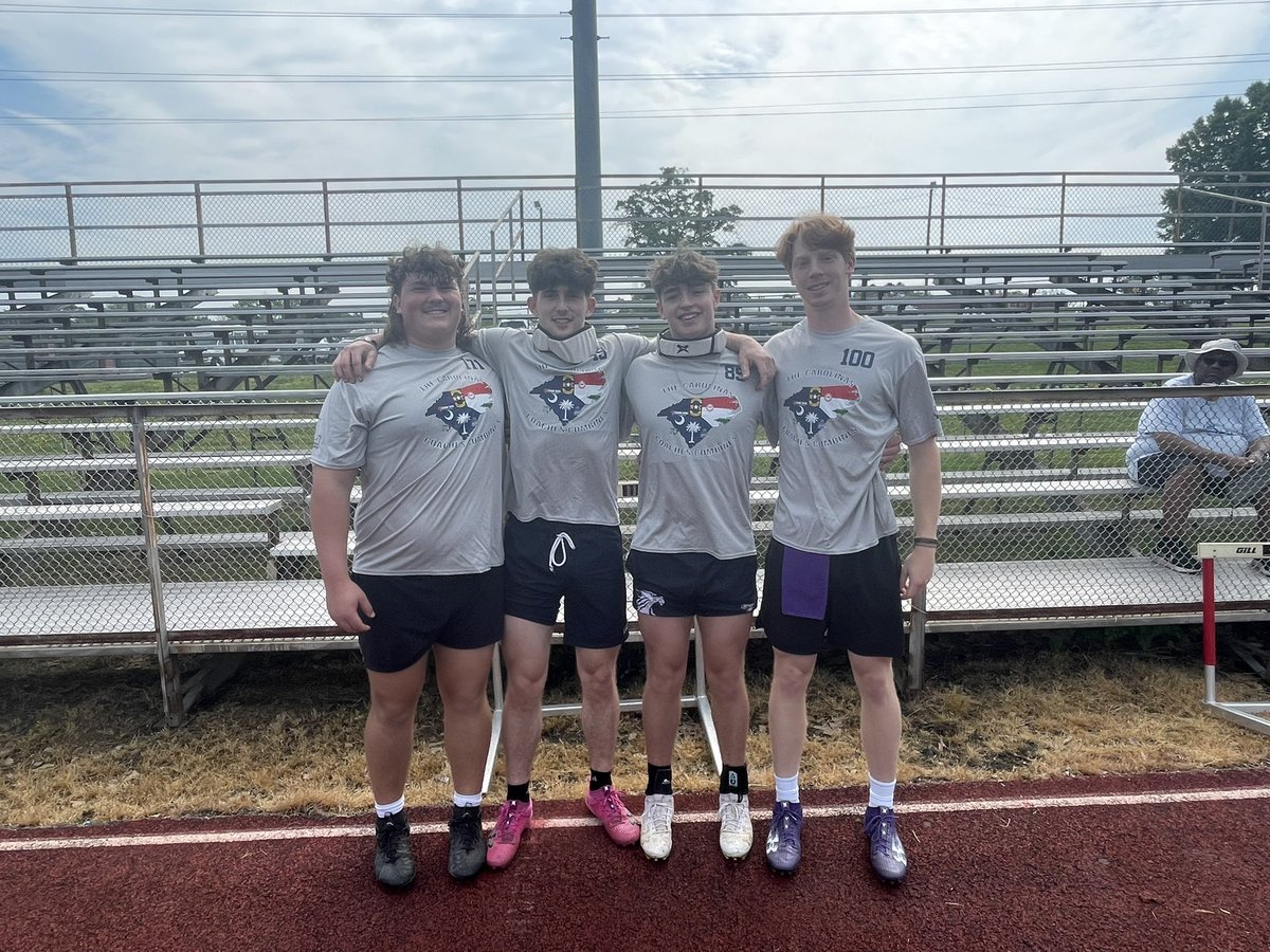 Trent Lowman (@coach_lowman) on Twitter photo Awesome to see some <a href="/weststokesfb/">West Stokes Football</a> Wildcats experiencing the <a href="/CoachesCombines/">Carolinas Coaches Combine</a> at Page HS this morning! Great job competing men! Thanks <a href="/CoachWhitt72/">Steven Whitt</a> for being there!
#DTW #GoCATS Awesome to see some <a href="/weststokesfb/">West Stokes Football</a> Wildcats experiencing the <a href="/CoachesCombines/">Carolinas Coaches Combine</a> at Page HS this morning! Great job competing men! Thanks <a href="/CoachWhitt72/">Steven Whitt</a> for being there!
#DTW #GoCATS