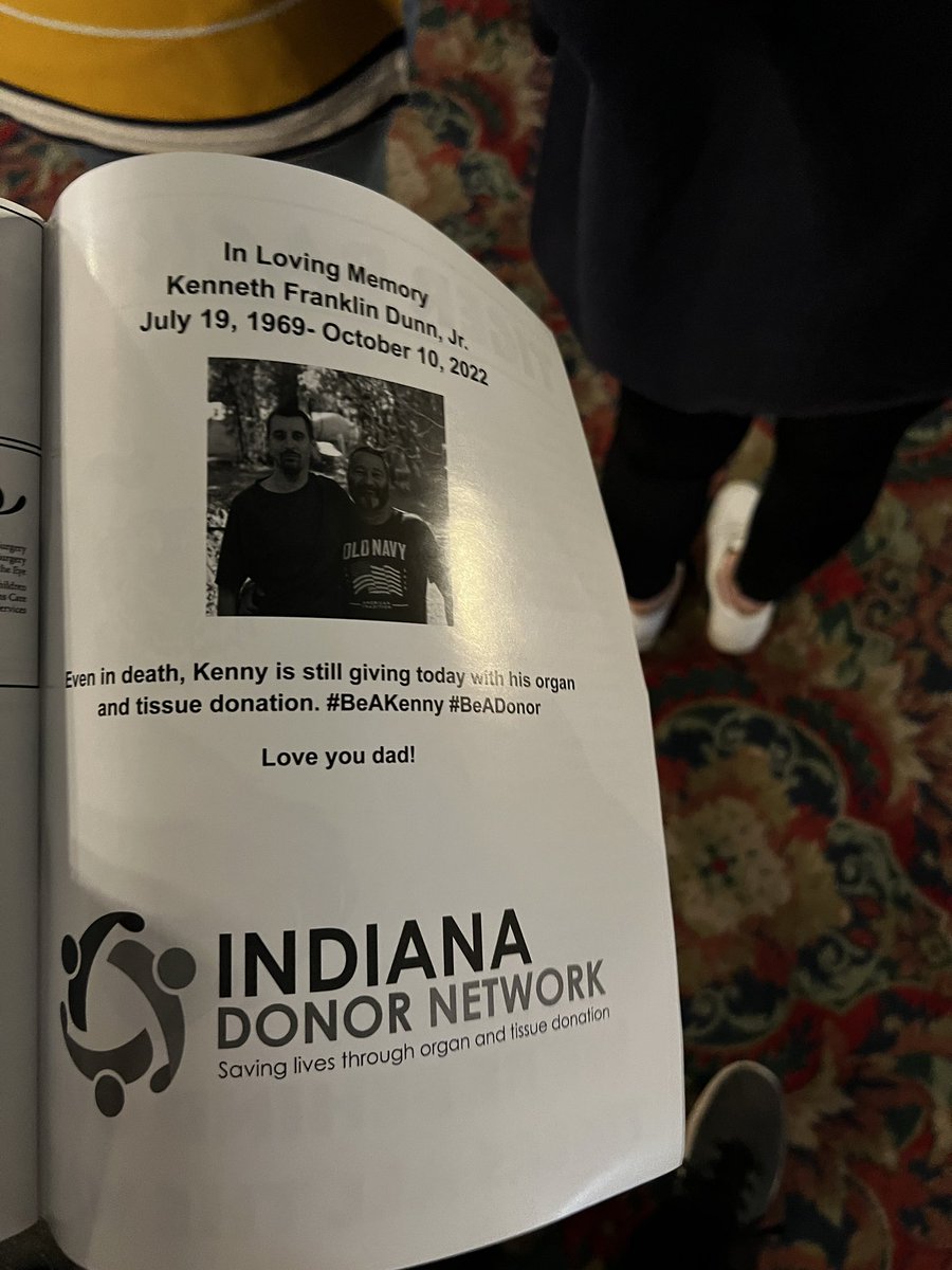 Riding solo to the Indiana Donor network Gift of Life Celebration in Indianapolis today! Always great to be able to honor my dad and other organ donors! #BeAKenny @DonateLife @DonateLifeIN @INDonorNetwork