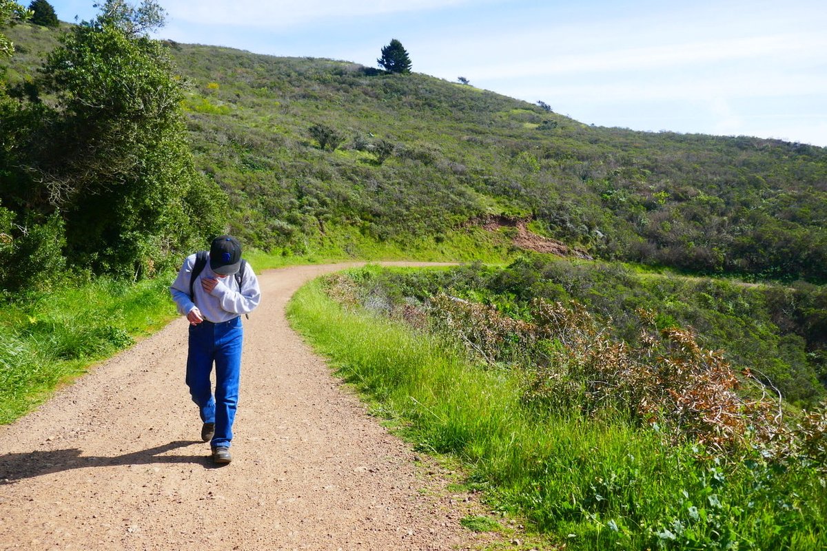 Took years of work get my severely autistic son out in nature hiking. Grateful to walk with him🥾💖

“Two Steps Forward” Insights post:

hikingautism.com/insights--hike…

#hiking #autism #nature #disabilities #hope #walking #outdoors #selfcare #gratitude #persistence #unconditionallove