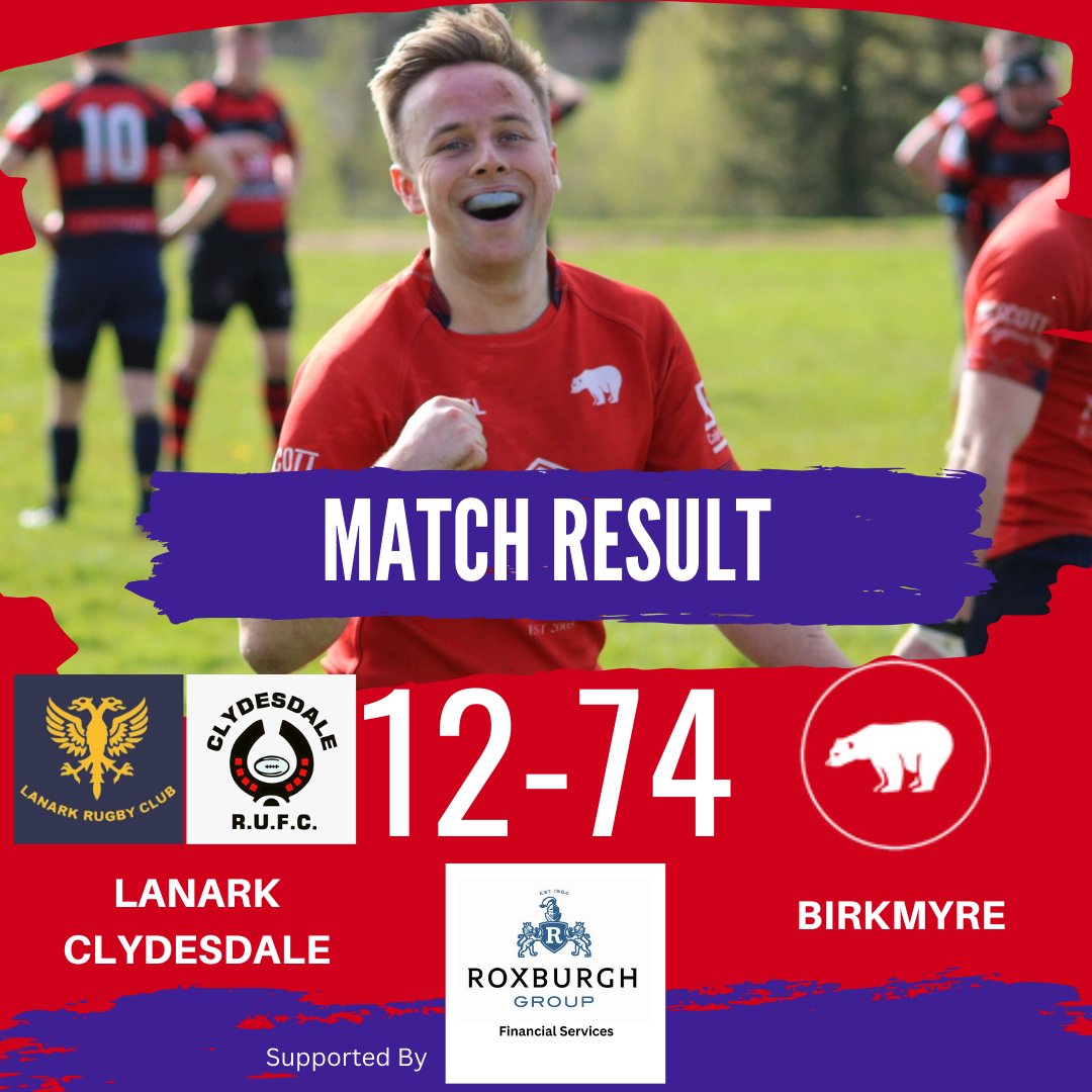 What can we say 🔥🔥🔥
What a result from the boys today scoring 12 tries and taking a big step forward to finishing top spot in the league.
Well done to all and a special congratulations to Harris McFie on his first try of the season.
#rugbyunion #rugbylife #scottishrugby