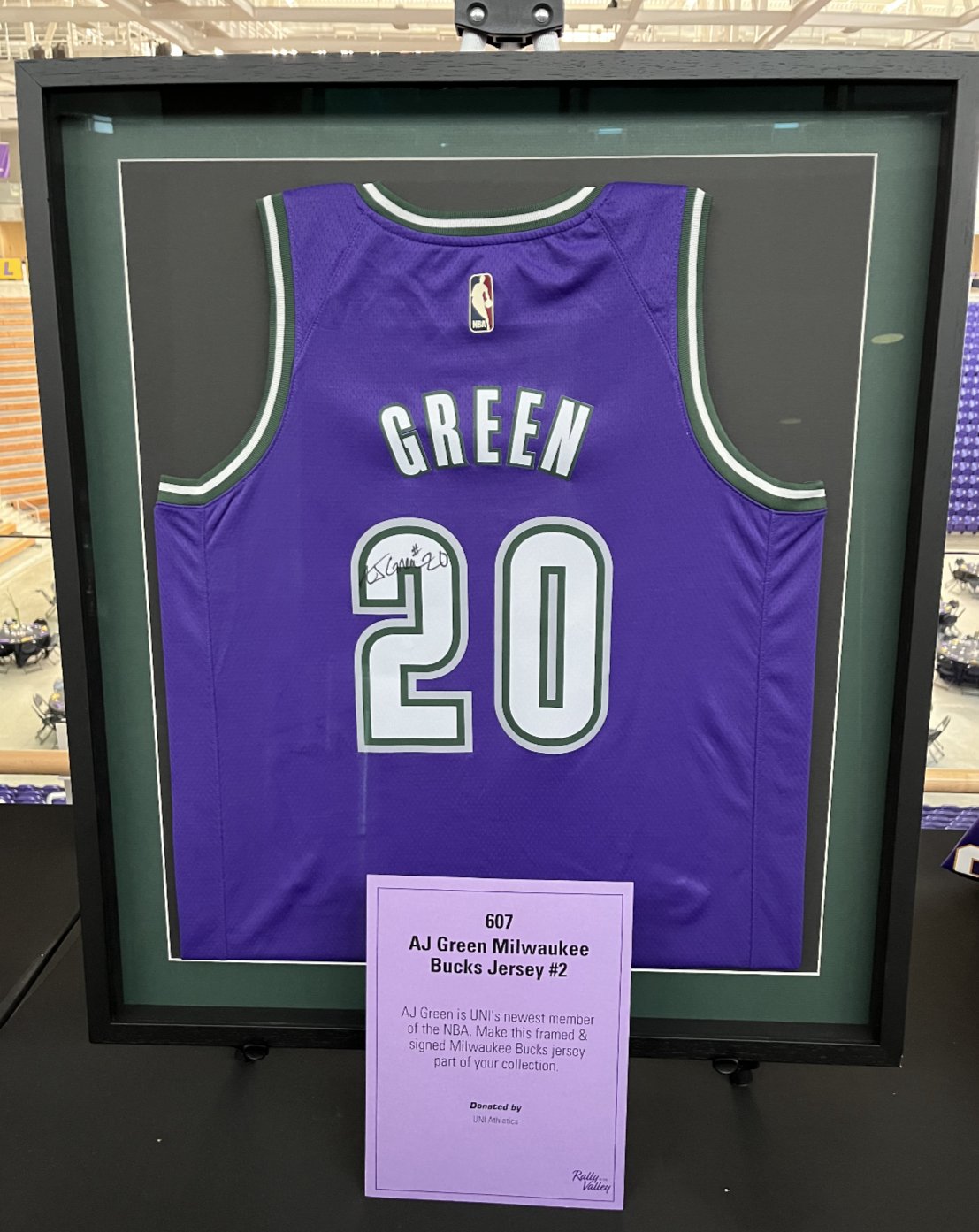 UNI Athletics on X The 16th annual Rally in the Valley silent auction ends today Anyone can join the bidding here https t 7T9QQ9mzKm Autographed AJ Green Jersey 1 Autographed AJ Green Jersey