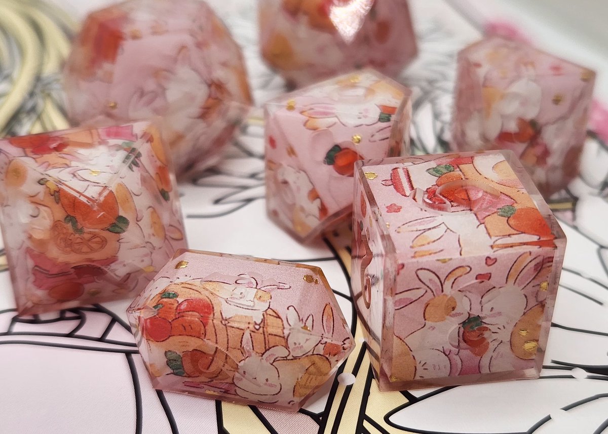 These little lovelies will be restocked today!
#dnd #ttrpg #handmadedice #dice #dungeonsanddragons