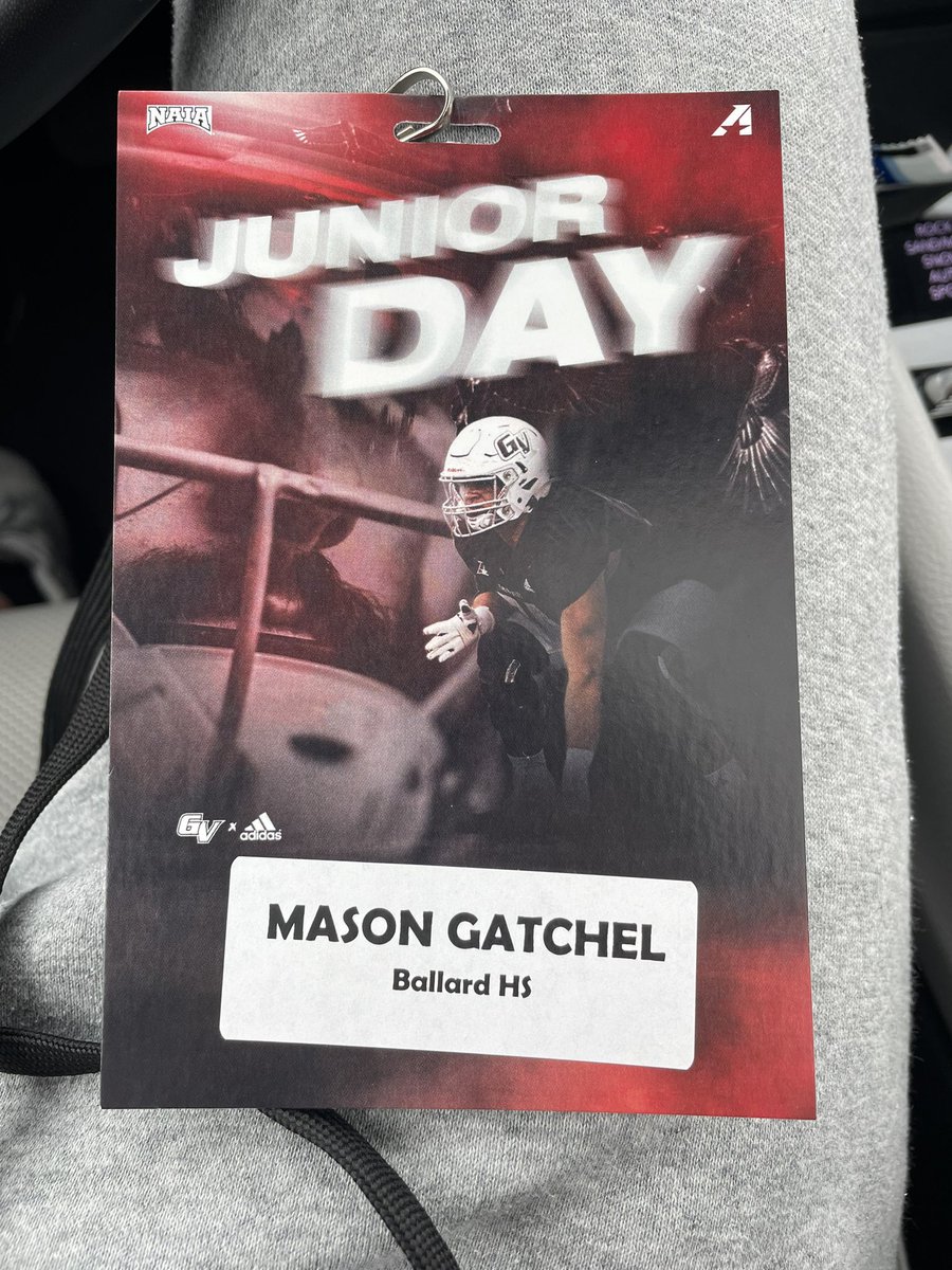 Thank you <a href="/KnockJordan/">Jordan Knock</a> and <a href="/GVVikingFB/">Grand View Football</a> for the junior day!
