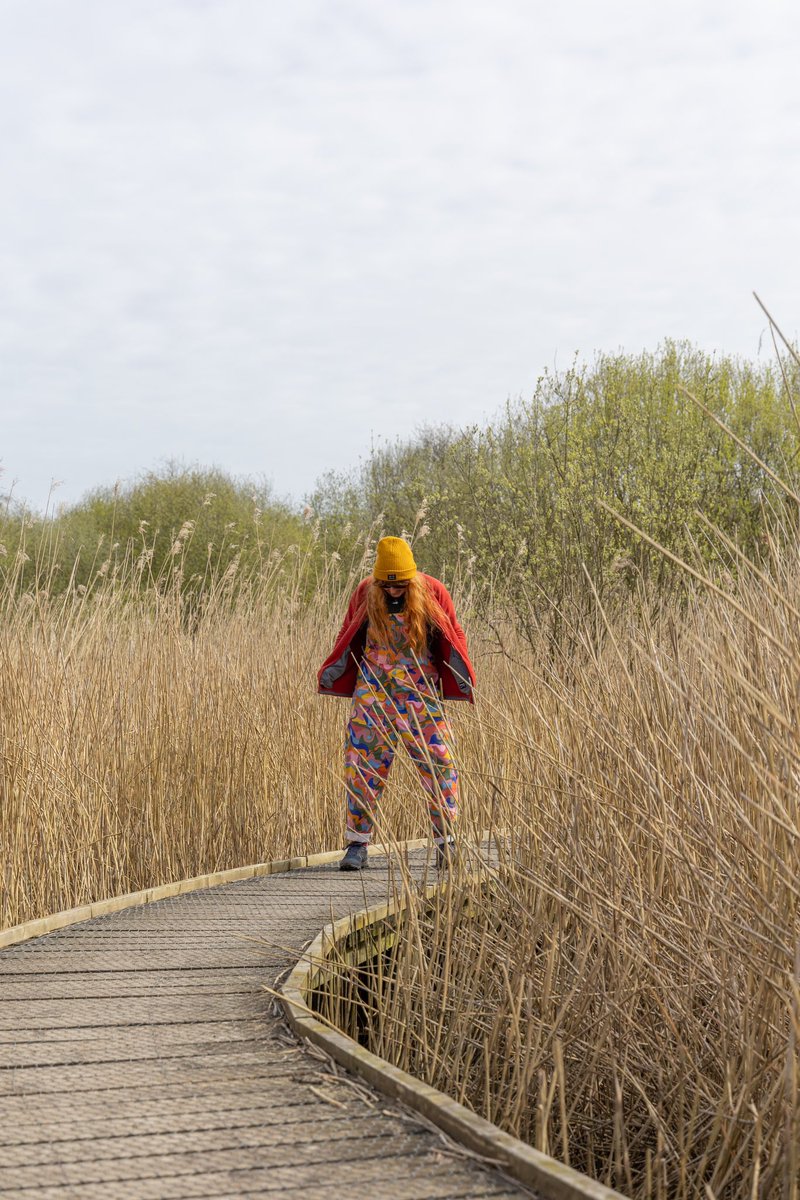 The happiest of dungarees 🌈 <a href="/LucyandYak/">Lucy & Yak</a>