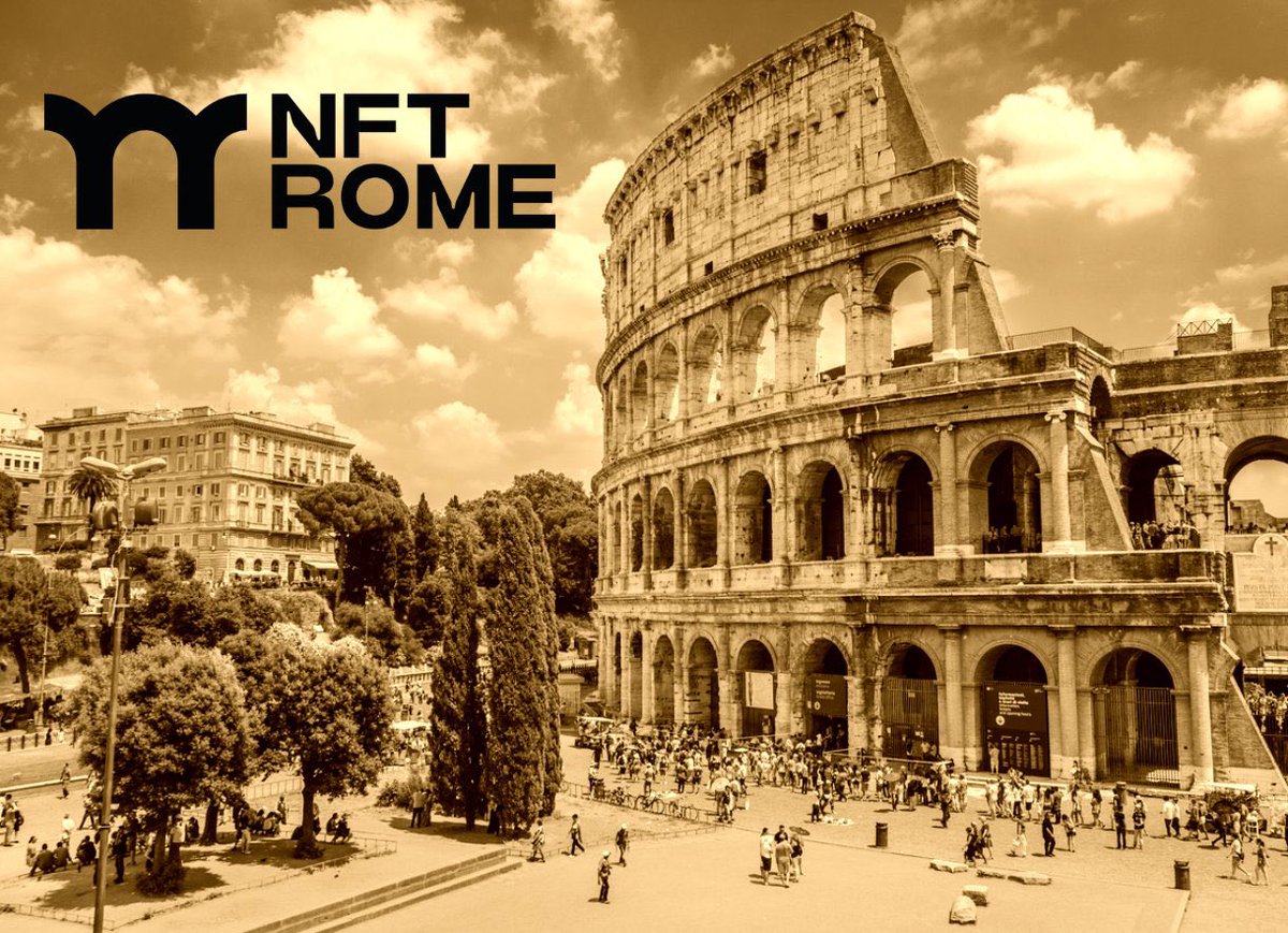 My first Web3 IRL experience will take place in Rome. Starting to book some meetings so if you plan to go there let me know 👋