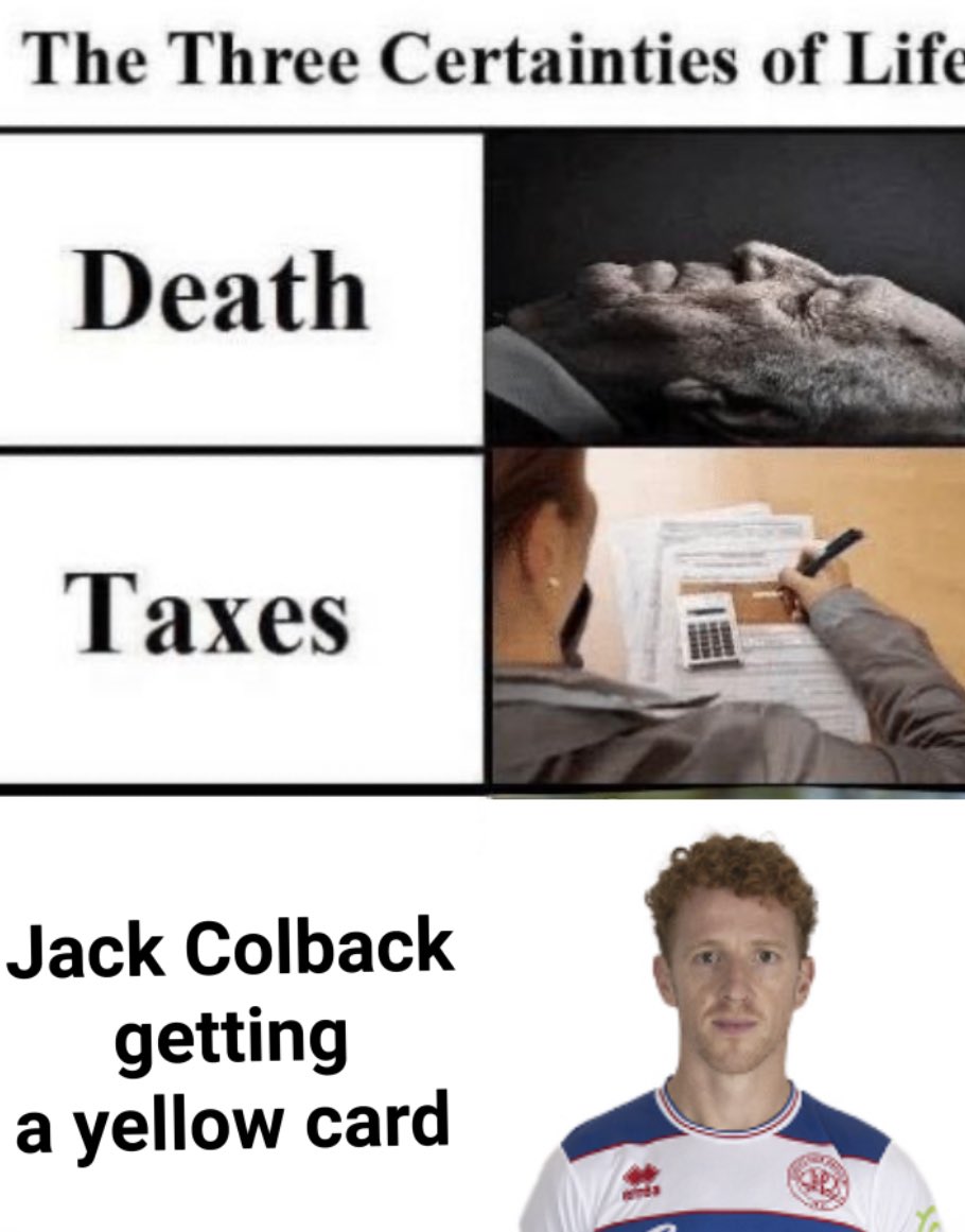 Well it’s not wrong is it 😭 

#QPR