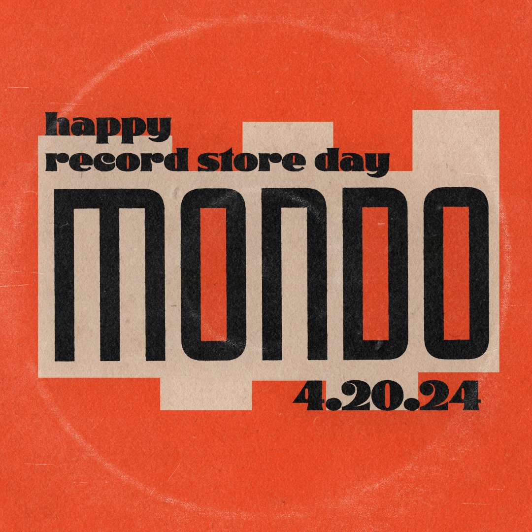 Happy Record Store Day from your vinyl loving friends at Mondo! Celebrate by picking up a vinyl in an exclusive colorway or that soundtrack you've had your eye on. You deserve a little treat ❤️🎵