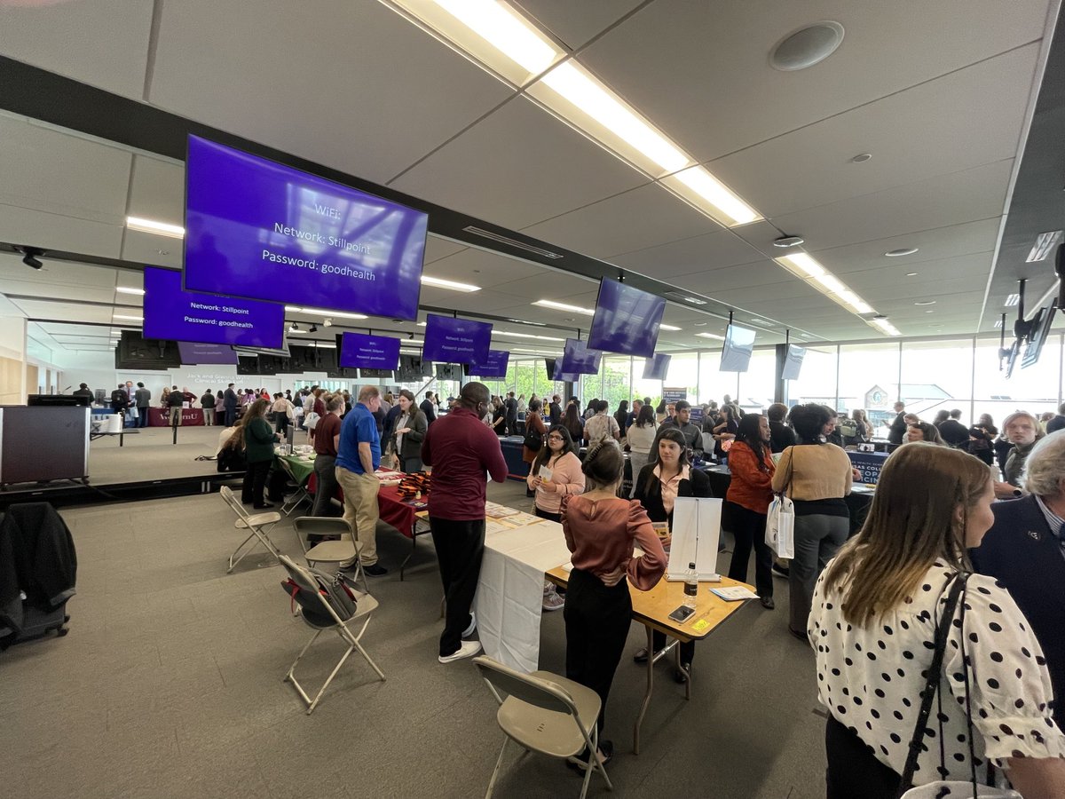 #CHOOSEDO recruitment event taking place on KCU Kansas City campus today. Great attendance! Amazing energy in the room as interested students meet with school reps from across the county! Thanks to our host and sponsors!