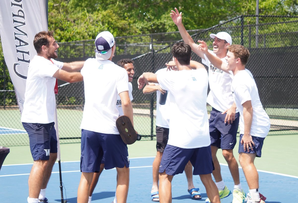 🏆 SAC CHAMPS 🏆 #11 @WingateTennis wins the SAC Tournament championship!! Second straight tourney title; 7th in program history! The ‘Dogs have piled up 18 total league championships over the past 14 seasons! #OneDog