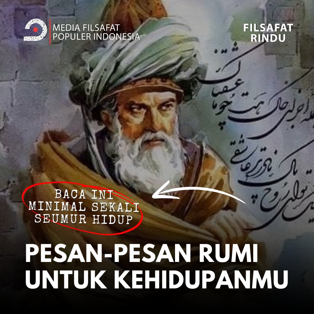 filsafatmu's tweet image. Baca minimal sekali seumur hidupmu ⤵️