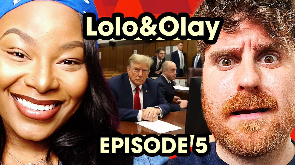 New episode live. Talking Trump trial (we don’t care). @msolurin makes these thumbnails and they crack me up youtu.be/uFn2MieYLiQ?si…