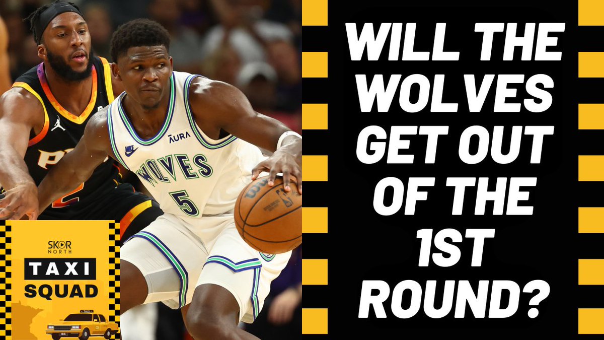 Will the Minnesota Timberwolves finally get past the 1st round of the #NBA playoffs? 😬🤞 #RaisedByWolves Catch the latest ride with @Jason_Stormer and @artiswoods of the SKOR North Taxi Squad! 🚕📺: youtube.com/watch?v=4iq4Fm…