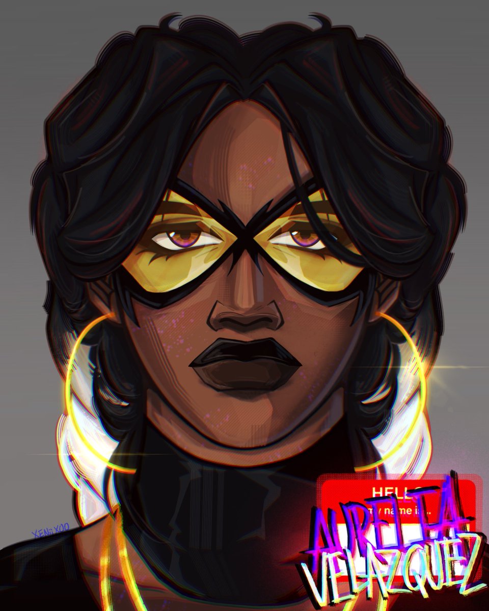 XENIIXOO's tweet image. Woah?! I finally finished up a couple of portraits for my spiderverse ocs!!!! ^^

First time introducing Alejandro and Aurelia from Earth 875B, I’m working on their lore!! &amp;gt;:D

#spidersona #spideroc #docock #blackcat #spiderverse #atsv #AcrossTheSpiderVerse