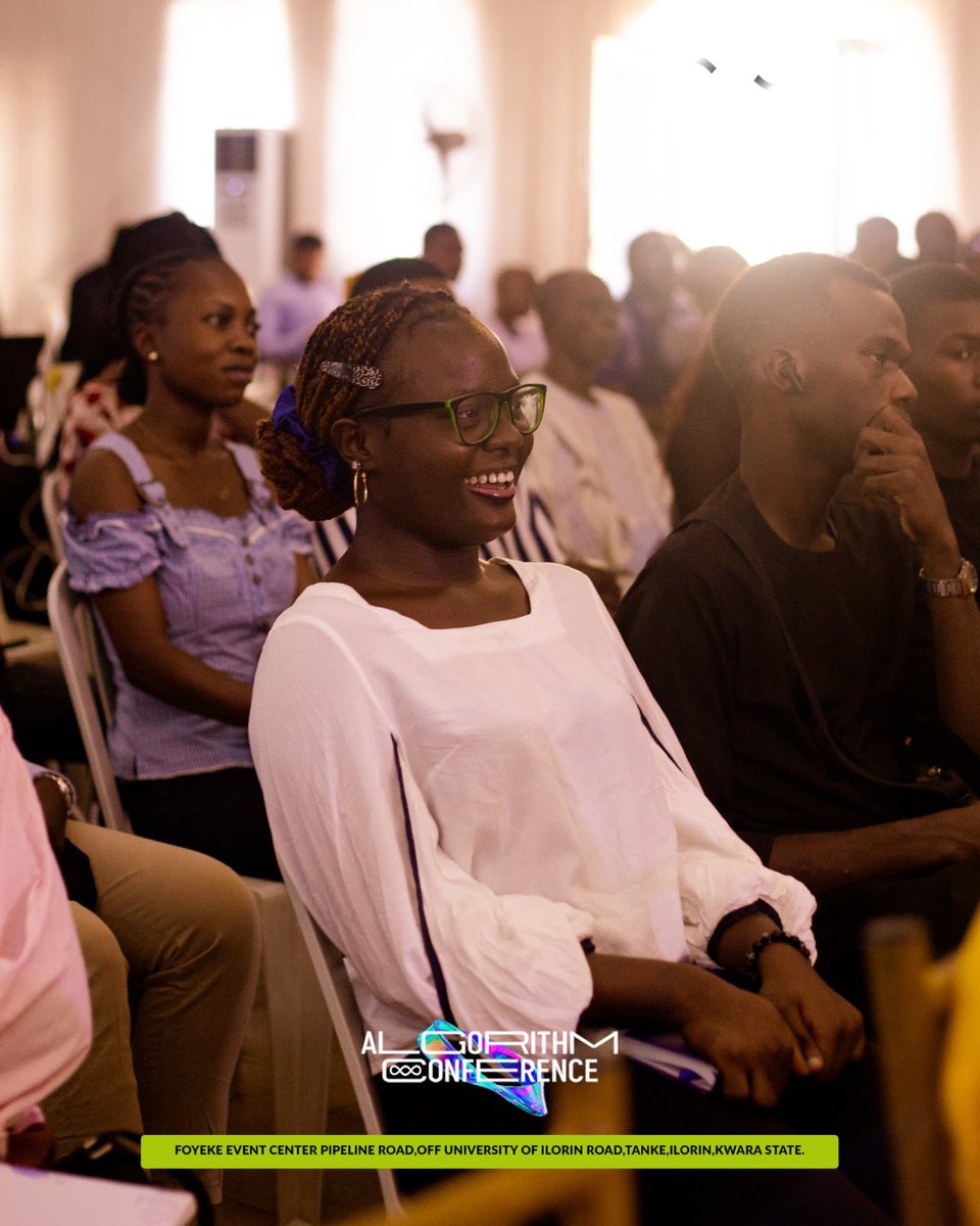 We had a amazing panel session where we got to ask questions. What a way to spend the weekend 🥰

#AlgorithmConference #cciilorin #AlgorithmIlorin #cciglobal