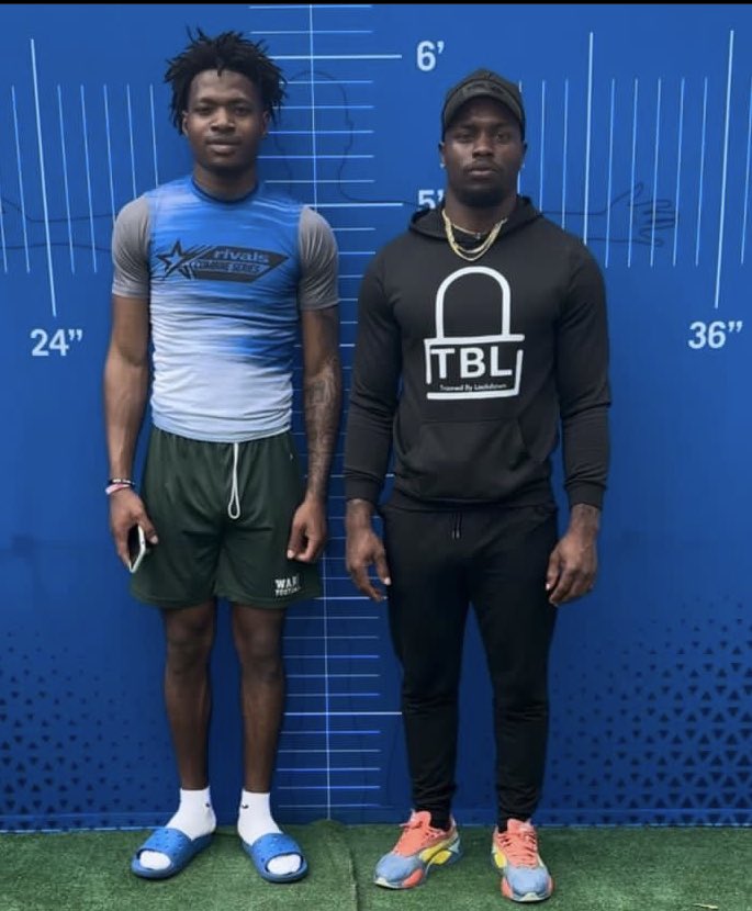 Great day <a href="/Rivals/">Rivals</a> ready to for tmr <a href="/coachstrick20/">Jason Strickland</a>  <a href="/CoachLandis22/">Brian Landis</a> <a href="/Mr_Ocho_8/">Trained By Lockdown Performance</a>  <a href="/_coachevans/">Brandon Evans</a>