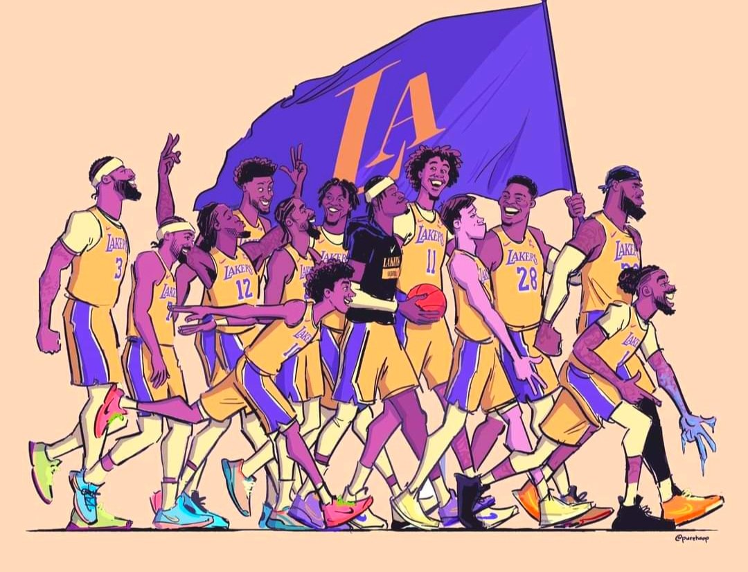 On Our Way To Get Some Chicken Nuggets. #lakernation #espn #wewantallthesmoke #nba