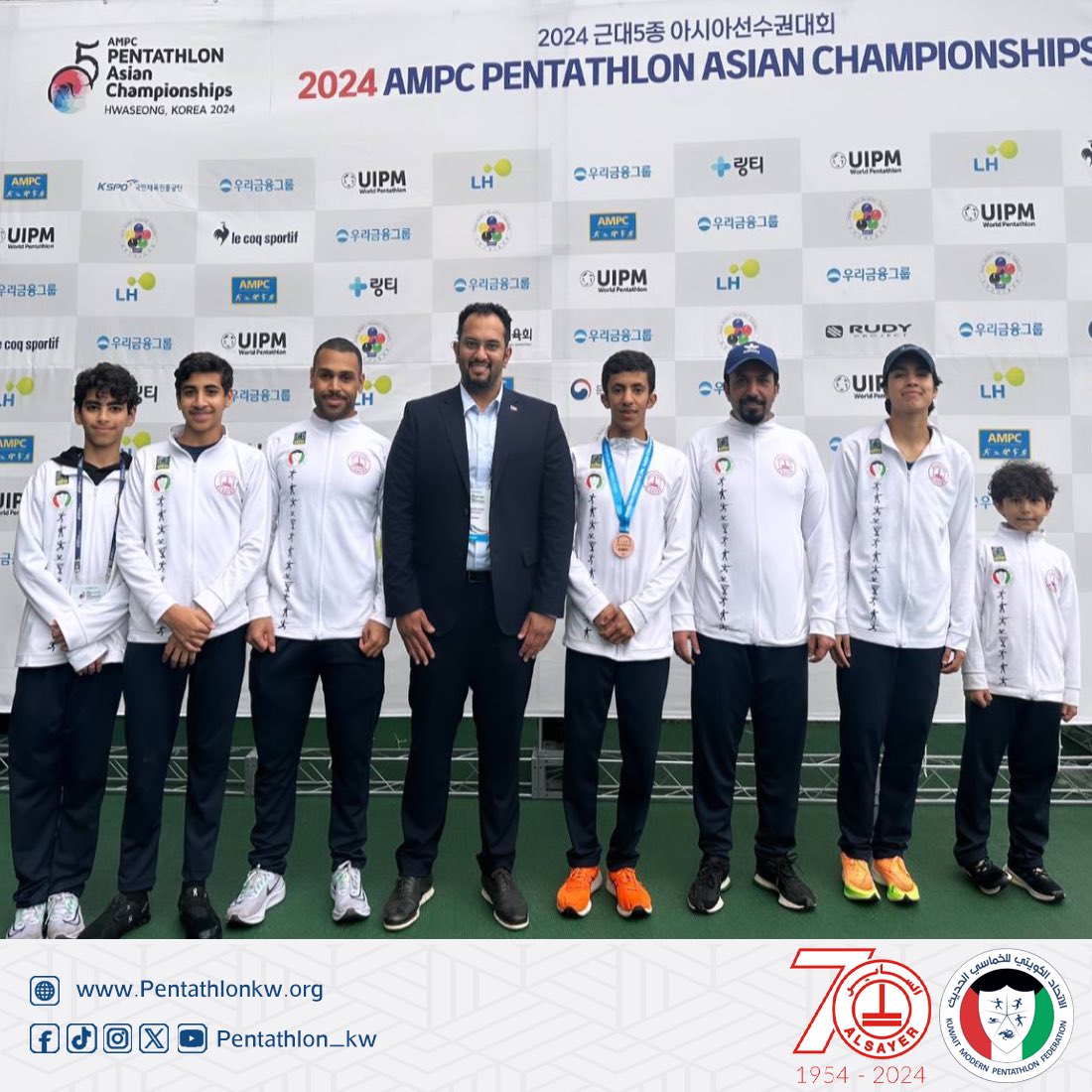 اختتم منتخب الكويت للخماسي الحديث مشاركته في بطولة آسيا التي تُعد واحدة من أهم بطولات الموسم الرياضي..🇰🇷🇰🇼
متمنين التوفيق لنجوم الكويت في الاستحقاقات المحلية والدولية القادمة.👏