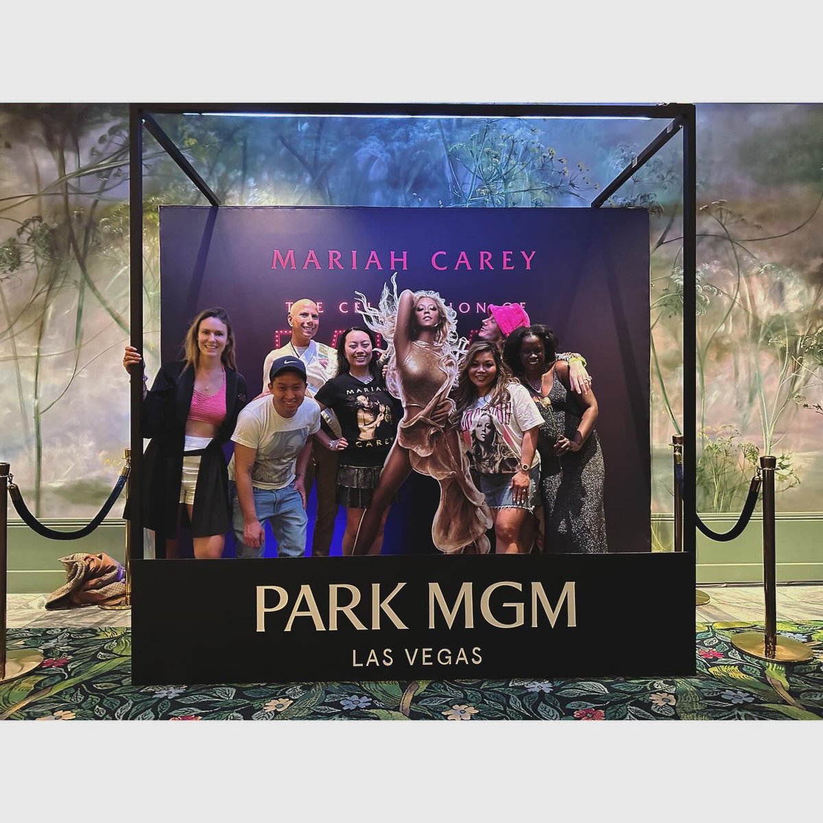 NickCarey28's tweet photo. ‘Cause it’s my night … 🦋🪩🕺🏼 It’s a Wrap for my second show! #mariahcarey #mimi #thecelebrationofmimi #lambily #lambilymoments #lambs #theelusivejourneyofalamb #theemancipationofmimi #parkmgmlasvegas #divaslive #getfestive @MariahCarey https://t.co/4pubZKKYvA