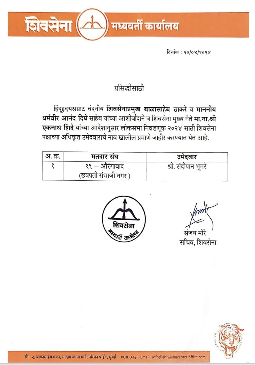 … पुन्हा एकदा भाजपने आपलं कमळ चिन्ह शिवसेना(उबाठा)च्या मशालीसमोर आणण्याचं टाळलं… आतापर्यंत चाळीसेक लढती निश्चित झाल्या असून, केवळ ४ मतदारसंघांमध्ये कमळ विरुद्ध मशाल अशा लढती लागल्या आहेत. त्यातल्या ईशान्य मुंबई, सांगली, जळगाव ह्या ३ जागा ठाकरेंसाठी महाकठिण आहेत. आणि…