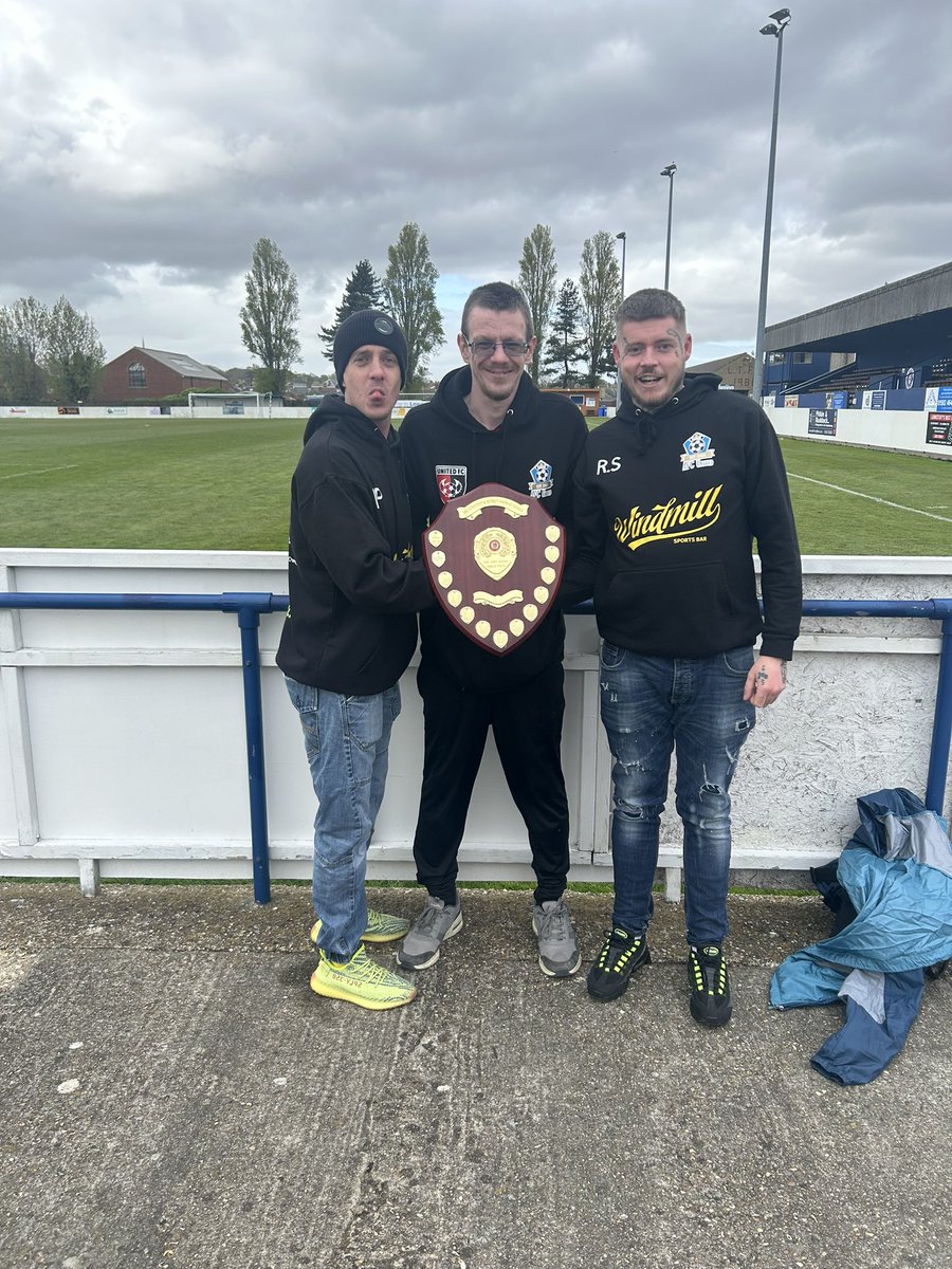 AFCUnited2's tweet photo. Congratulations to Robbie sage and Dave pasco and the team on winning the John Moore trophy and commiserations to @UNITED_FC2021 thank you to Bradyn and United fc for a great cup final https://t.co/TKrgL3QuSn