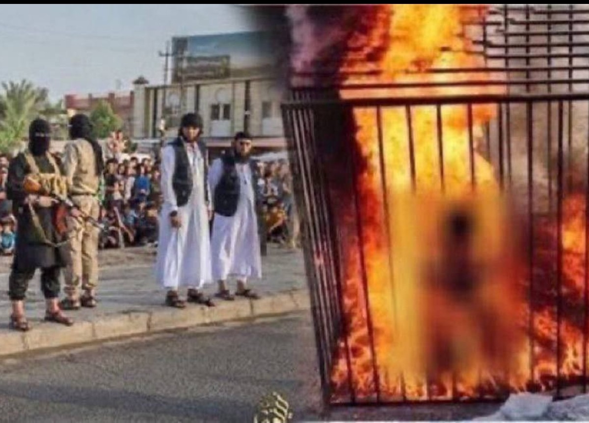 El ISIS quemó vivas a 19 mujeres a vista de todo el pueblo por negare a convertirse al Islam y ser sus esclavas sexuales..
