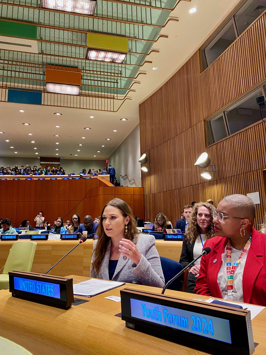 At the ECOSOC Youth Forum this week, I represented the United States in a session about Multilateral Solutions for the Summit of the Future where I spoke about the need for increased action to address online harassment. It is our responsibility to tackle this pressing issue