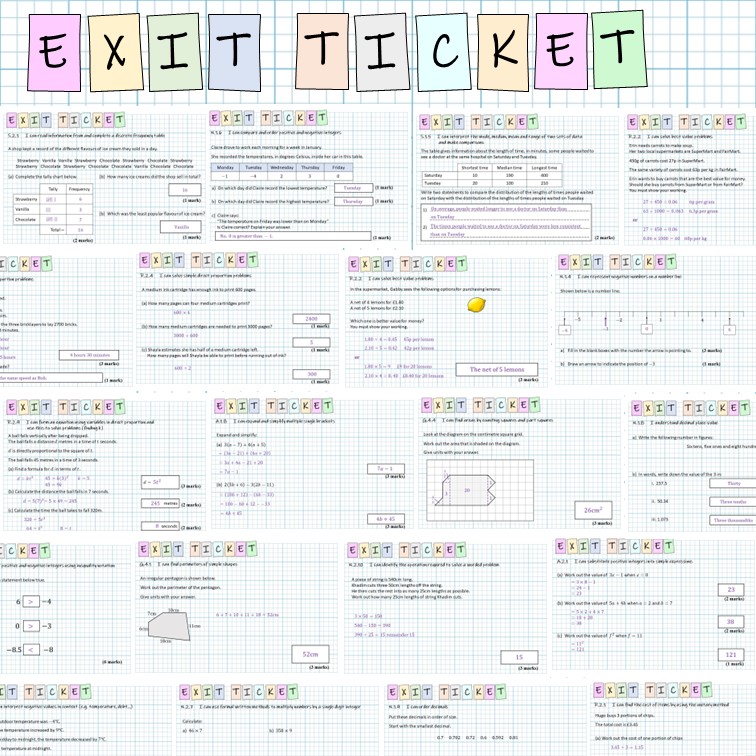 ✨New resources✨ A Bright member messaged to say how much they love our exit tickets and hoped I could make more. 🪄So there are now 20 more exit tickets added to the site! Enjoy 🤩