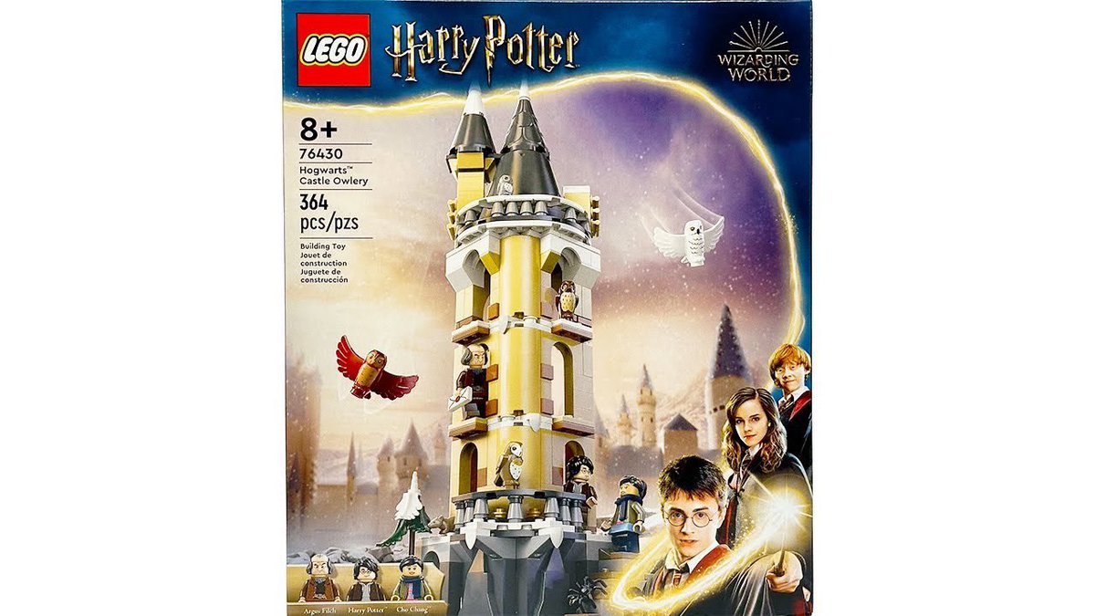 LEGO Harry Potter Hogwarts Castle Owlery (76430) set review!

@LEGO_Group @harrypotter #LEGO #HarryPotter #LEGOHarryPotter #Hogwarts #Owlery #ChoChang #ArgusFilch #Hedwig #Pigwidgeon #GobletOfFire #toyreview

-> youtu.be/4nKCbiecYYI?si…