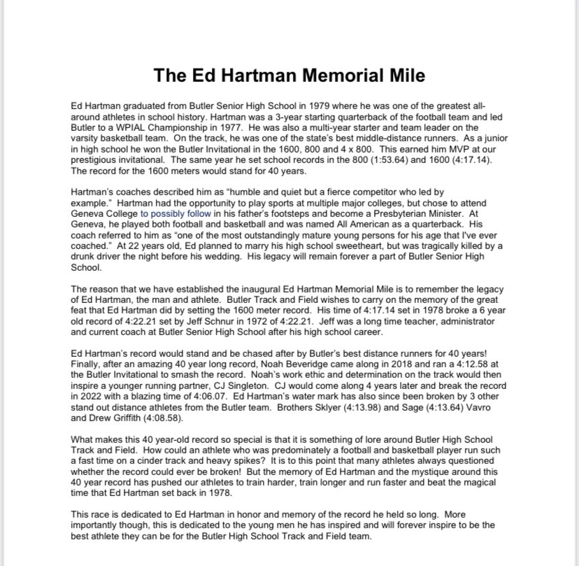 Butler GTXC tweet media