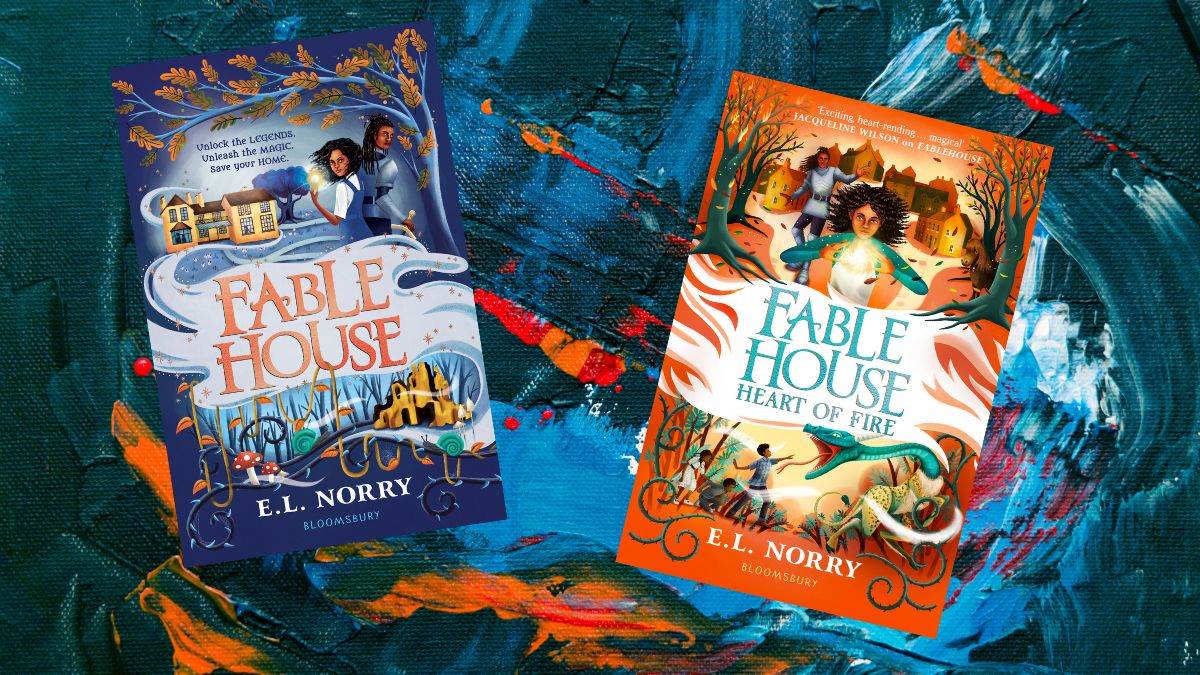 We're giving you the chance to win two brilliant Fablehouse stories from @elnorry_writer! These exciting stories are full of twists and turns, sure to grip young readers from the very first page: booktrust.org.uk/books-and-read…