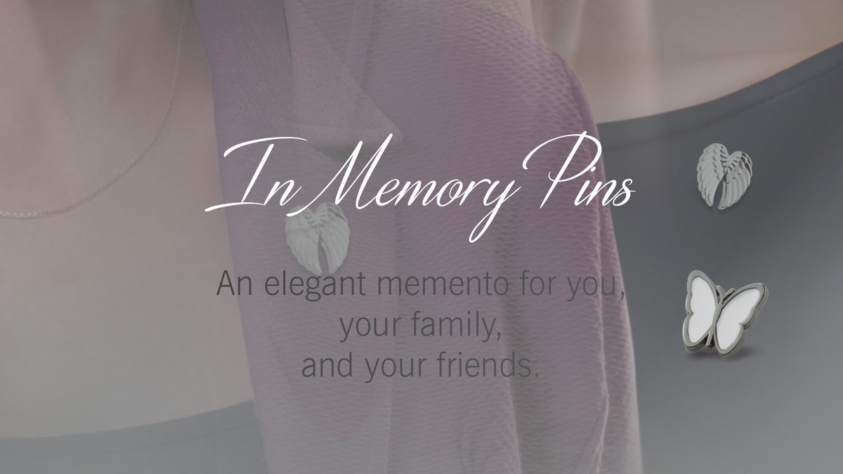 Proudly express support and symbolise togetherness in mourning through an elegant memento for you, your family, and your friends from In Memory Pins 🕯️ ☎️ 01253 863022 | 💻 jtbyrne.co.uk