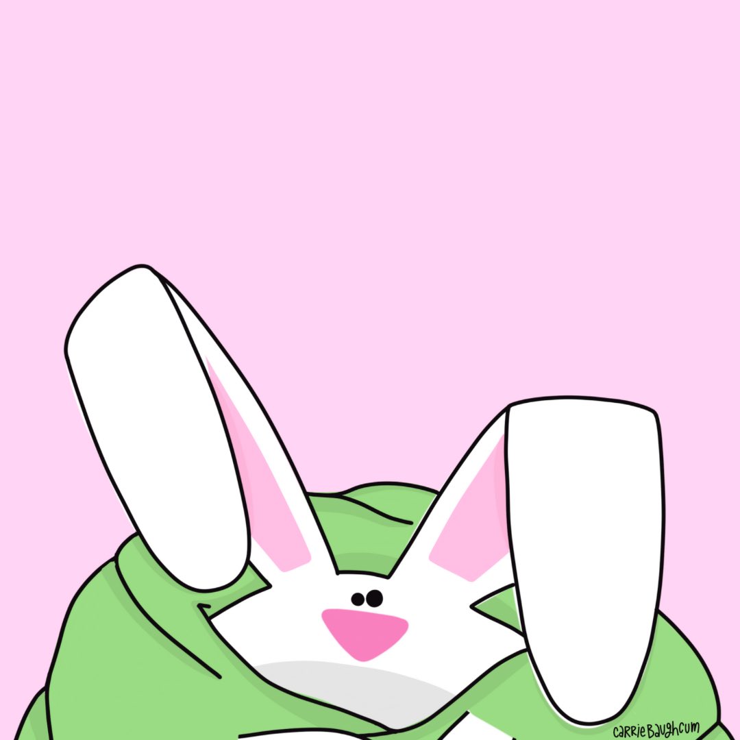 Day 56 and 56 of my #100DayProject2024: A bunny in a blanket. SWIPE to zoom in on the cute! Each day this project teaches me something about more than picking up my “pencil” and drawing. I love it so much!!! #BewareOfShinanigans #AllEars #StanleyAndFriends #FloppyCuties #Fluffle