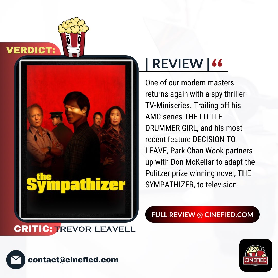 READ Our TV Series Review @ Cinefied.com: cinefied.com/thesympathizer… [ #TheSympathizer @StreamOnMax ]