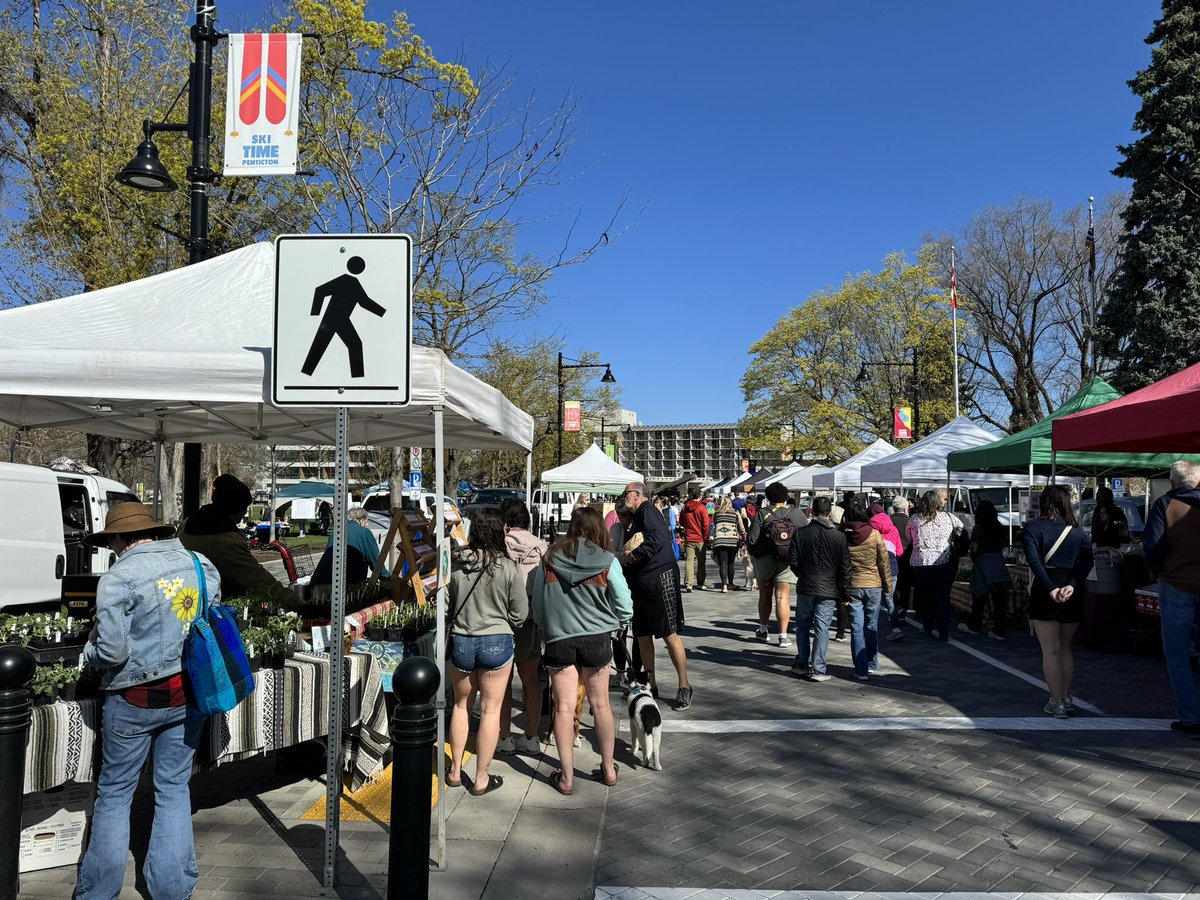 Come on down to the first Penticton Farmers Market of the year!