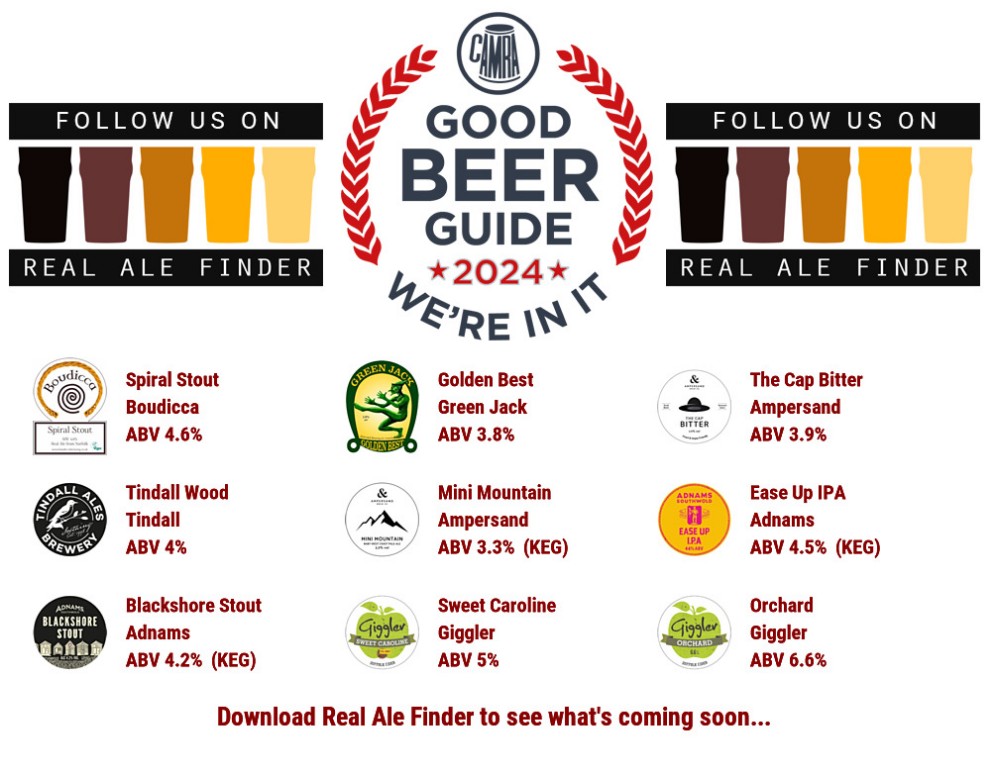 A very different line up for Sat night and Sunday @WRacehorse
More super subs might be needed! Beer Board: bit.ly/2uF0IM6

#goodbeerguide @CAMRA_Official @BoudiccaBrewing @greenjackbrew @AmpersandBrewCo @tindallbrewery @Adnams #GigglerCider @NESuffolkCAMRA
#RealAleFinder