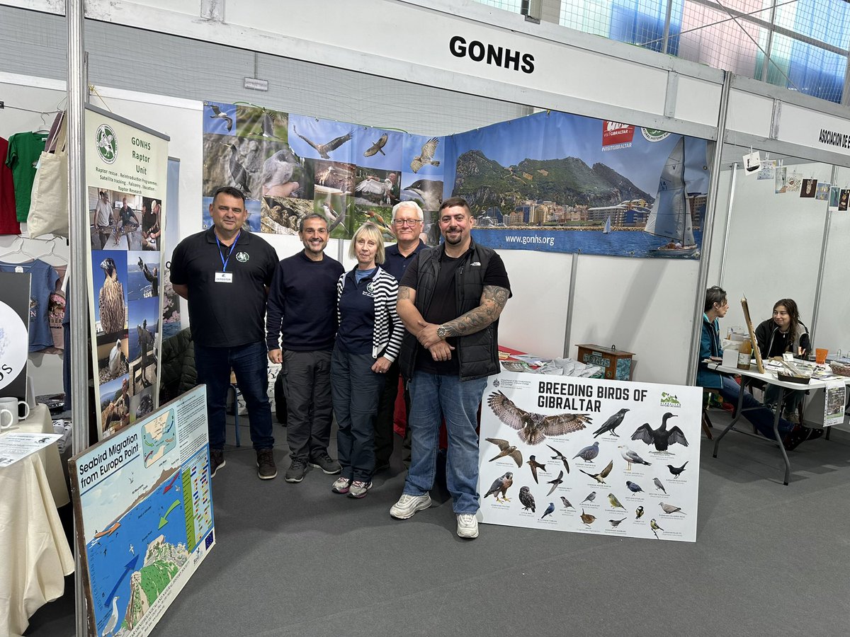 GONHS have made a presence at the Montajaque Birdfair. Thanks to Linda Moore, Jill Yeoman, Tony Hocking and Steven Morgan for representing our Society. Also thx to Keith Bensusan and Stewart Finlayson for their outstanding lecture with captivating photos.