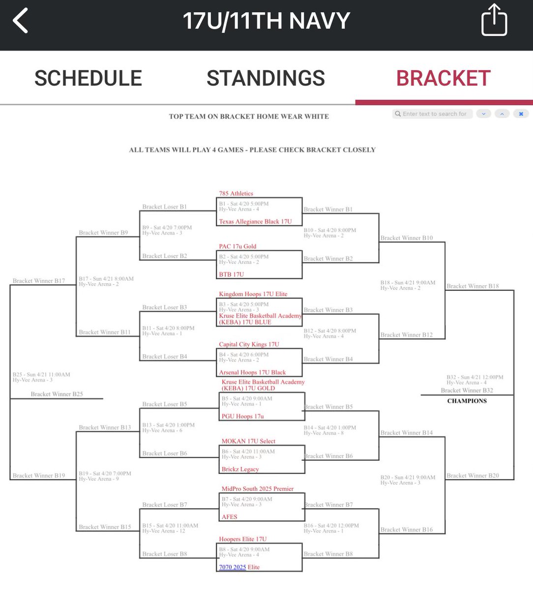 _ddkg_'s tweet photo. Schedule this weekend for The Platform Tournament:
@KCKINGSELITE 
@HardwoodEvents https://t.co/CWEblIaPeq