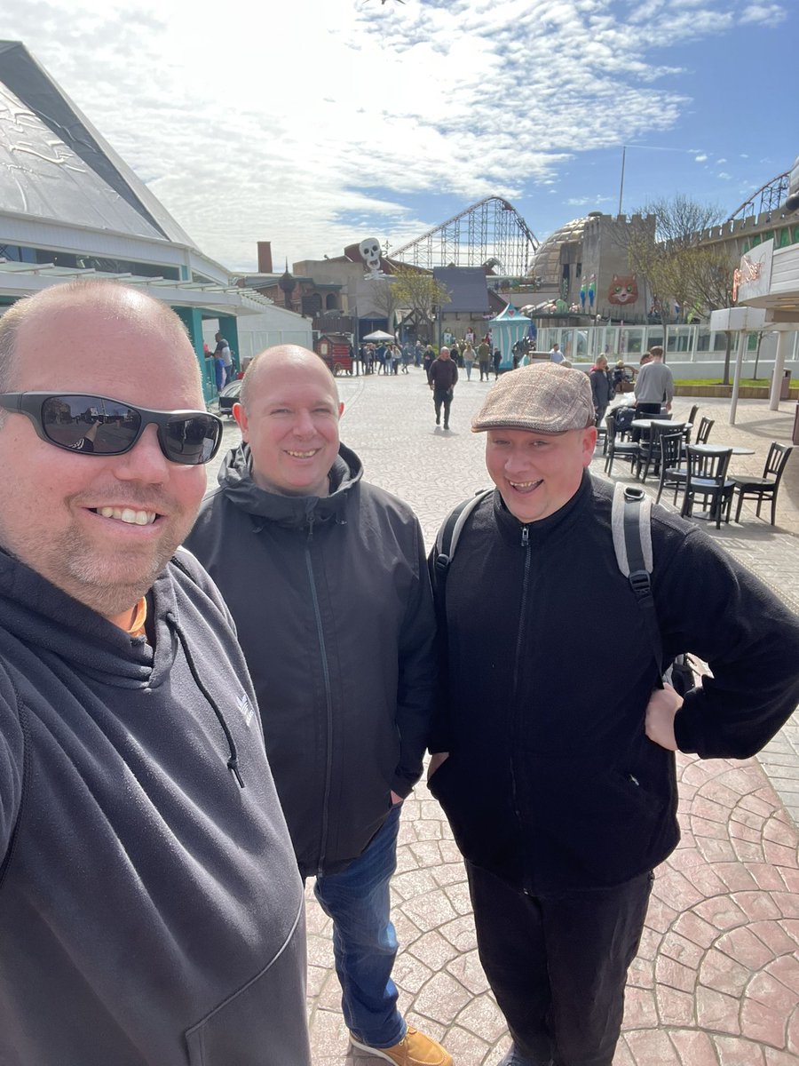 We had a few hours at the Pleasure Beach in Blackpool today. Park was very quiet with low capacity on most attractions. We’ll have a vlog out from the day tomorrow evening 😊