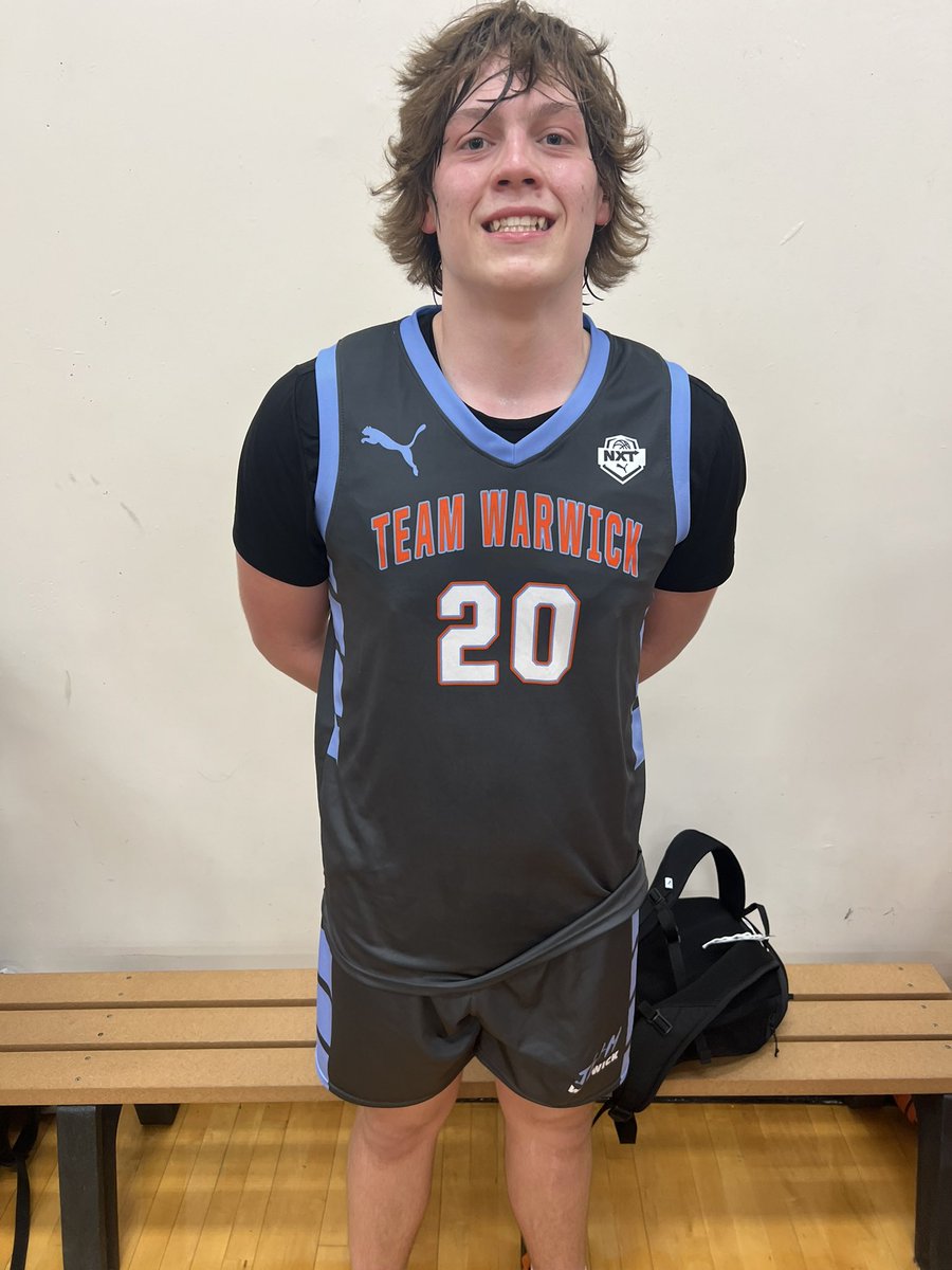 Warwick 14u vs OFF2U 14u Player of the Game- @OSchelske Schelske owned the offensive and defensive glass today, and played a key role in Warwicks win over OFF2U. Fundamental big that knows his role, and excels at just that. @warwickworkouts @NxtProHoops