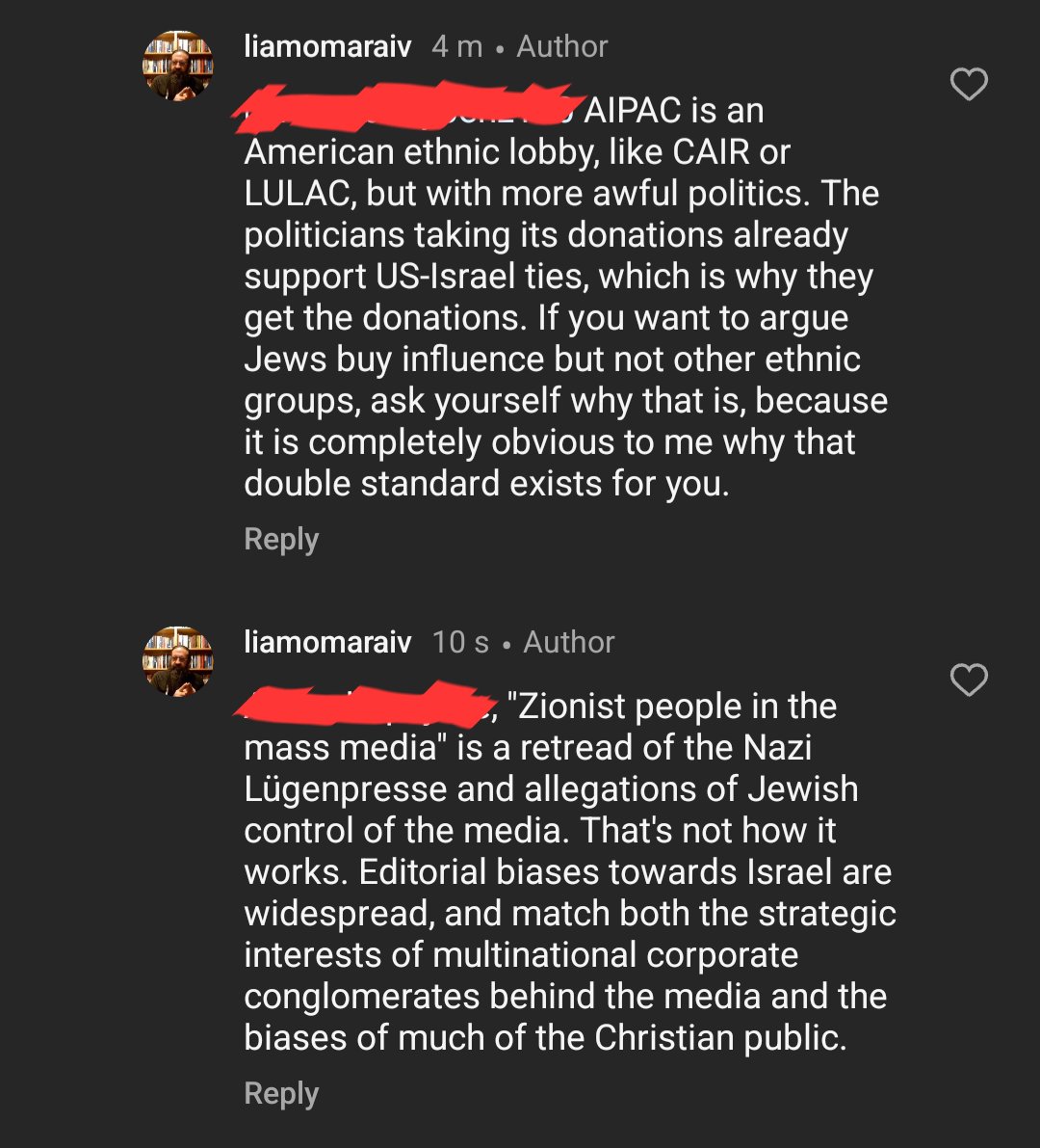 It gets tiresome, the way #antisemitic conspiracies spread among fellow pro-#Palestine folks. It also hurts our cause. #AIPAC is evil for its politics, yes, but doesn't own Congress; it backs already evil people. Same with media. Jews don't buy control; the truth is more complex.