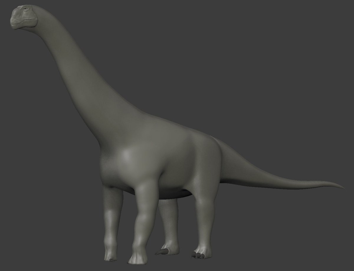 kaprodonychus's tweet photo. With Kronosaurus making progress, we’re also simultaneously working on the other 4. Camarasaurus is making a grand entrance! This is the first pass for the design so there’s more to come. Like krono, details on their abilities will remain a secret but I might mention a few hints! https://t.co/Euxz76oFwy
