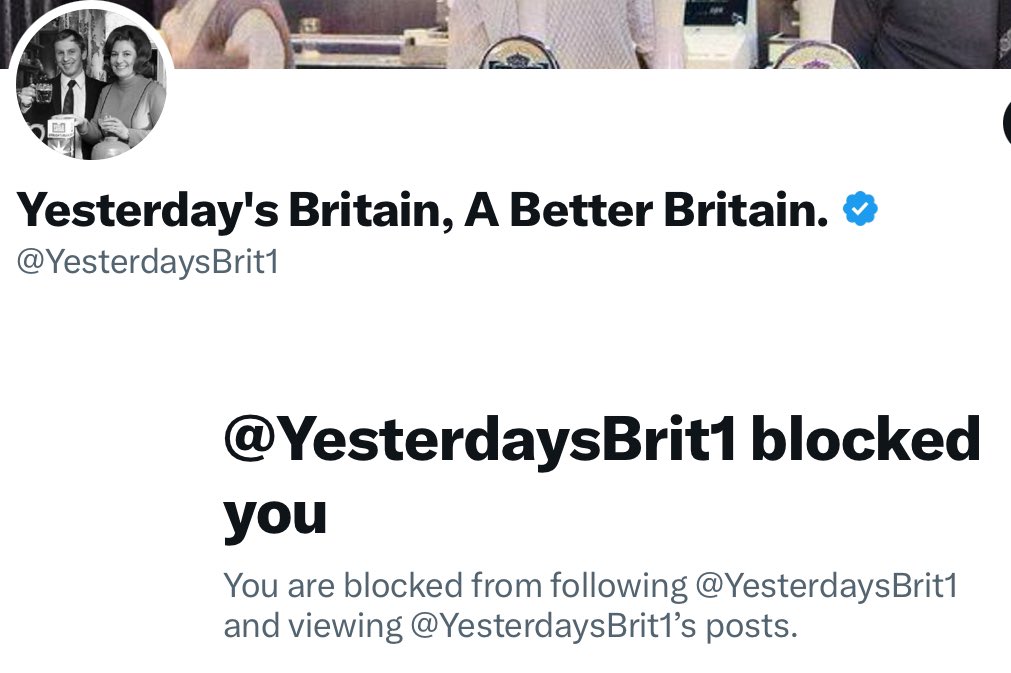 Oh, how sad. I remember when people didn’t get so touchy. Yesterday’s Britain, eh? 🤣