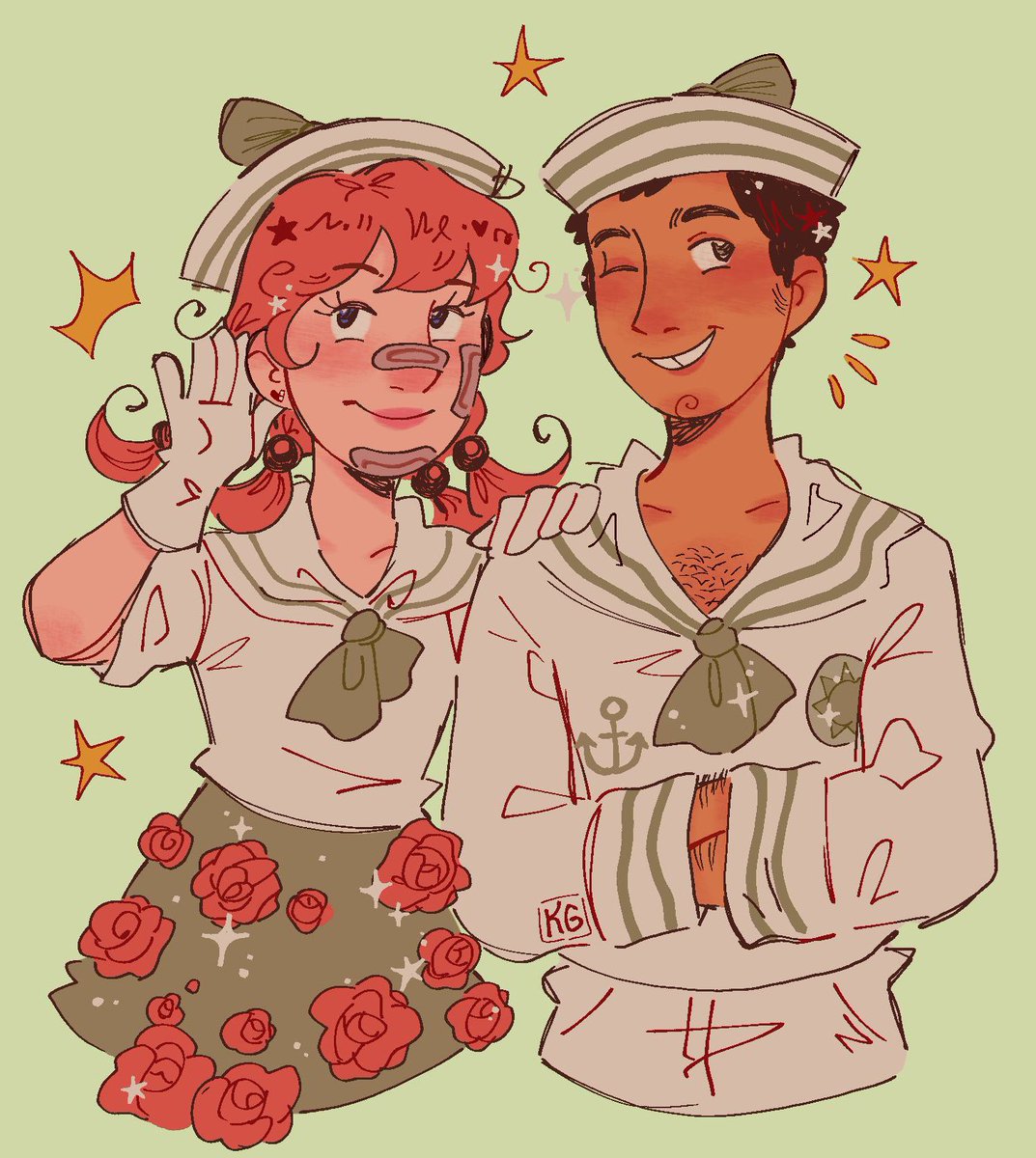 _Senakai_'s tweet image. Gappy y Yasuho ꒰୨🍓🫧୧꒱ 
#jjbafanart