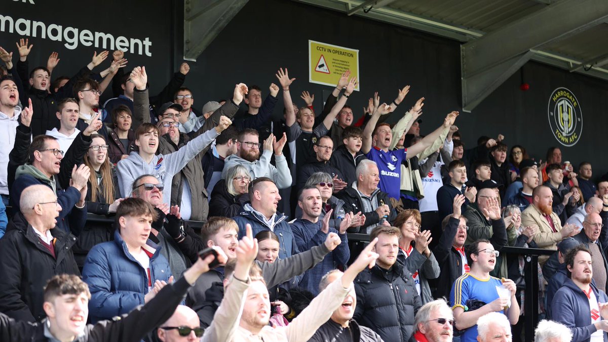 The travelling support today and throughout the season has been phenomenal! You've been behind us the entire way, covering many miles up and down the country. Words can't describe how incredibly grateful we are. 🤍

One more game, and then bring on the Play-Offs!

#TogetherAsOne