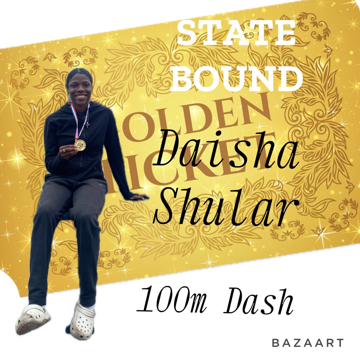 Regional Champion 100m Dash @Daishashular TICKET PUNCHED
